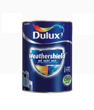 Sơn nước Ngoại thất Dulux Weathershield – Bề Mặt Mờ